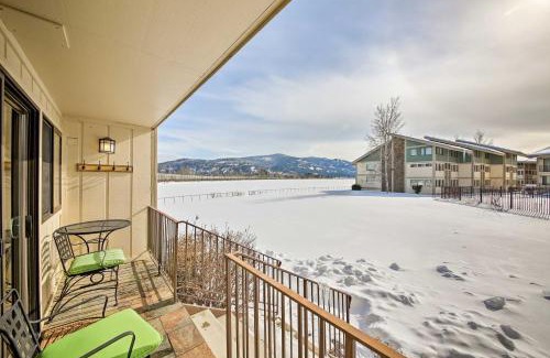 Sandpoint Apartment | Lake Pend Oreille Condo with Porch and Mountain View!