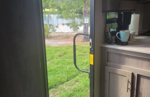 Northside House | Lake side - 2022 50amp RV for Rent inside Crosslake RV Park