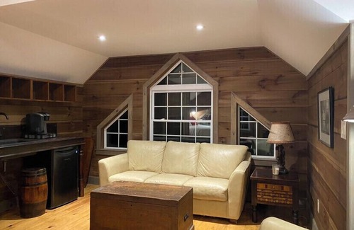Marmora House | Lake side Chateau and Coach House with private beach and Hot Tubs.