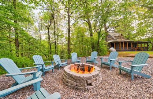 Morganton House | Lake Views Hot Tub Fire Pit 6bed