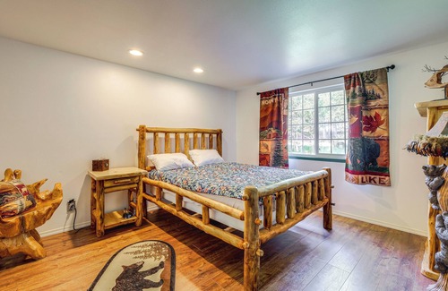 West Hills House | Lake William Symington Getaway w/Hot Tub & Dock!
