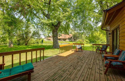 Menasha House | Lake Winnebago Family Retreat Dock and Deck!