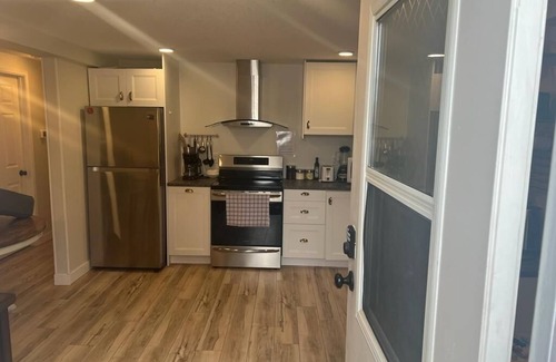 Sylvan Lake House | Lakefront basement suite