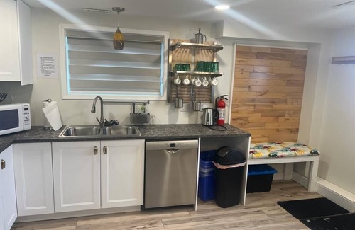 Sylvan Lake House | Lakefront basement suite