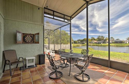 Providence Lakes House | Lakefront Brandon Home with Patio and Screened Lanai!