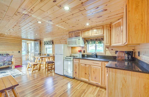 Markville Cabin | Lakefront Cabin w/Dock, Fire Pits in Danbury!