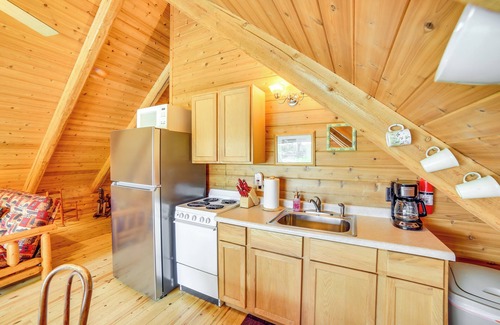 Wetmore Cabin | Lakefront Cabin w/Dock & Trails, Mins to Town!