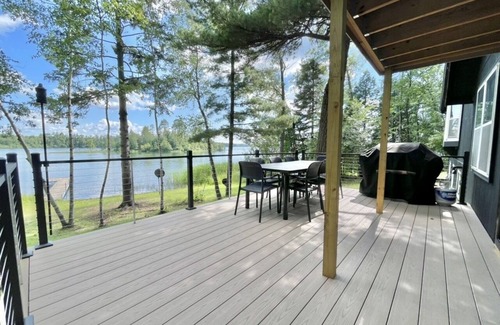 Longville Cabin | Lakefront Cabin with tons of trails!