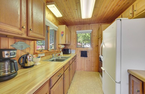 Chetek Cabin | Lakefront Chetek Vacation Rental w/Private Dock!