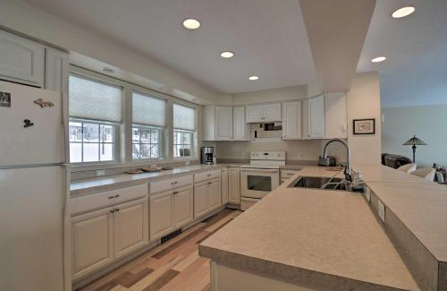De Tour Village House | Lakefront De Tour Village Home with Deck and Fire Pit!