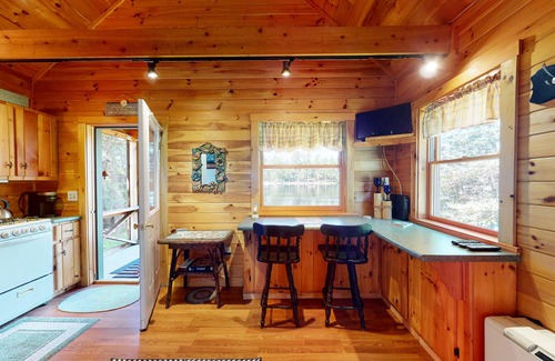 Oakland Cabin | Lakefront, dog-friendly cottage with screened porch, firepit, WiFi & lake access