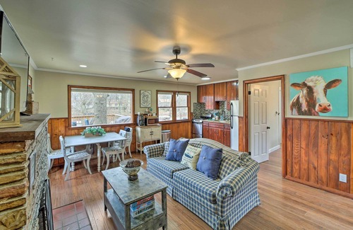 Tia Juana Cabin | Lakefront Eucha Escape w/Views & Boat Slip!