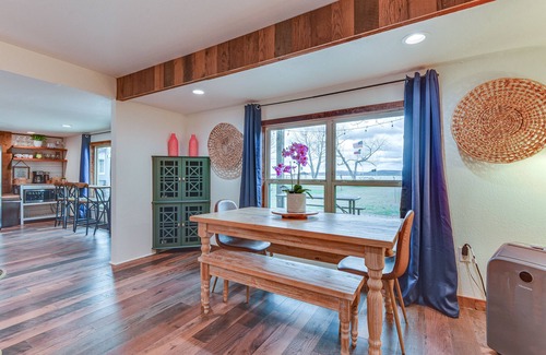 Graford House | Lakefront Graford Home w/Fire Pit + Private Dock!