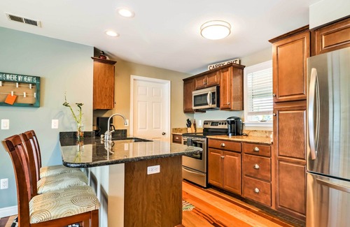 Waterford House | Lakefront Home: Private Bar, BBQ, & Fire Pit!