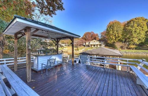 Westport House | Lakefront Home Private Dock Tiki Bar Firepit Shore to Please by AvantStay