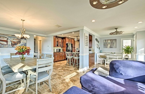 Fox Lake House | Lakefront Home w/Game Room, Theater & Dock!