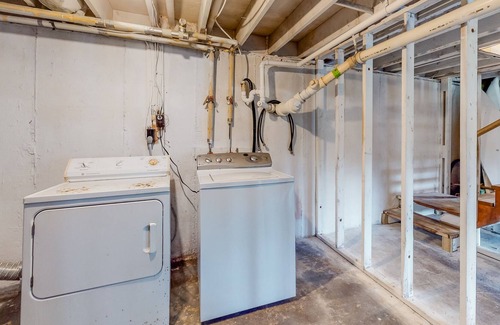 Cataumet House | Lakefront home with deck, grill, firepit & washer/dryer