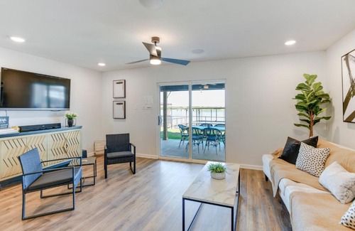 San Angelo House | Lakefront Home with Dock and Patio in San Angelo!