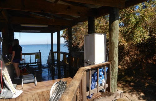 Milam House | Lakefront Home with Private Boat House and Pier with free use of kayaks