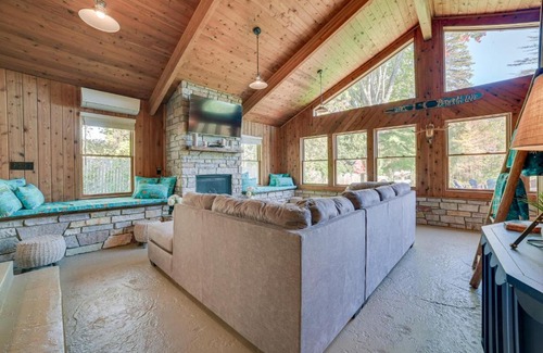 Kalkaska House | Lakefront Kalkaska Cottage with Fire Pit!