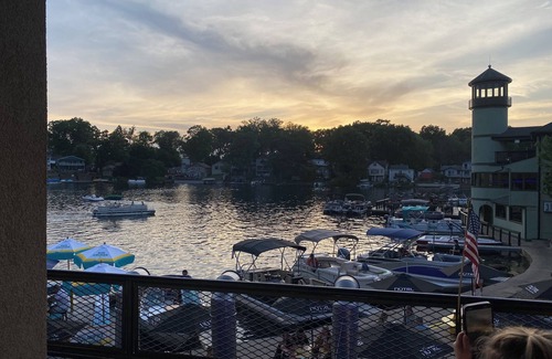 Portage Lakes Cabin | Lakefront Log Cabin in Historical Portage Lakes!