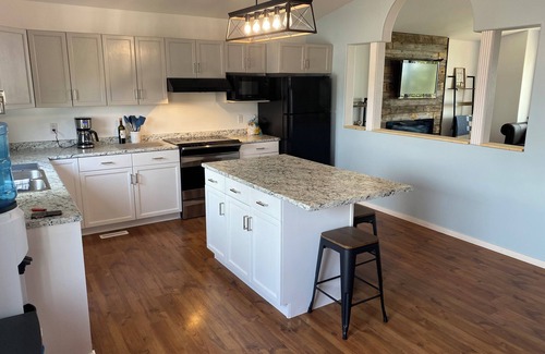Saint Laurent House | Lakefront Lookout with private beach, 3 beds and 2 bath perfect getaway!