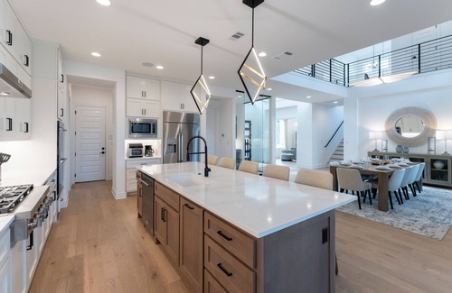 Jonestown House | Lakefront Luxury: 5,000 Sq Ft Retreat with Pool, Spa & Private Dock