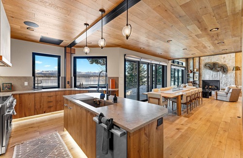 McCall House | Lakefront Mtn Modern - on Payette Lake, amazing views, private beach, dock, game room