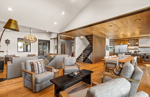 McCall House | Lakefront Mtn Modern - on Payette Lake, amazing views, private beach, dock, game room