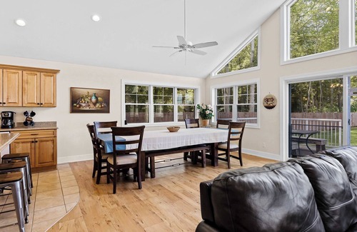Kendall House | Lakefront Oasis with Dock, Canoe, and Fire Pit