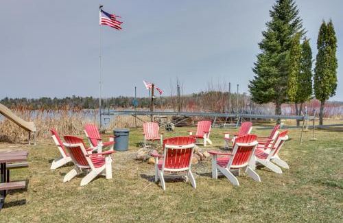 Outing House | Lakefront Outing Home Private Dock and Volleyball!