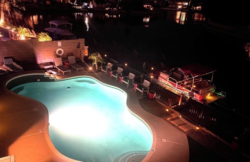 Arrowhead Lakes House | Lakefront-Pool-Pontoon-HotTub-PoolTable-Arcade-FirePits-Cardinal Stadium-WM Open