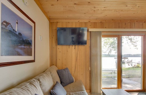 Watab Cabin | Lakefront Rice Cabin w/ Fire Pit - Dogs Welcome!