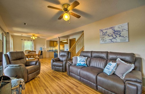 Rocky Mount House | Lakefront Rocky Mount Retreat w/Swim Dock!