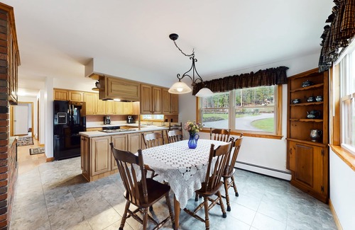 Norway House | Lakehouse home with private dock, firepit, grill, kayaks and canoes