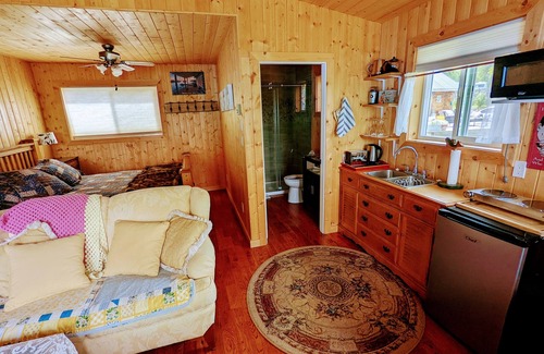 Canim Lake Cabin | Lakeside 2 Bedroom Cottage. Relax and Unwind In Nature.