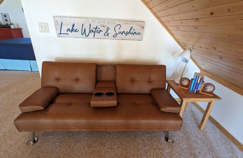 Ottertail Cabin | Lakeside cabin on Buchanan -amazing lake views, large level lot, & sandy shore