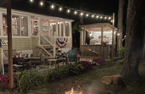 Dover-Foxcroft House | Lakeside camp with private beach, dock and so much more!