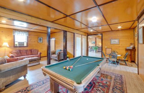 Hancock House | Lakeside Gem Hot Tub and Game Room in Hancock