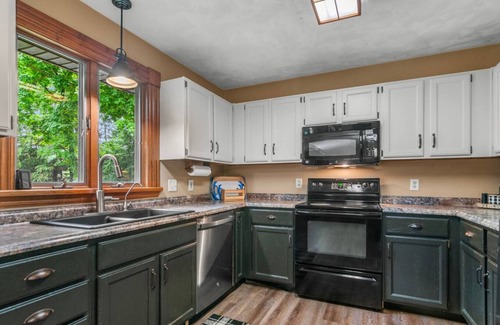 Gaylord House | Lakeside Getaway Includes Hot Tub pet Friendly