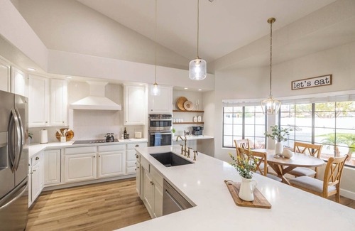 Val Vista Lakes House | Lakeside Paradise w/Pool, Hot Tub, Golf & Games!