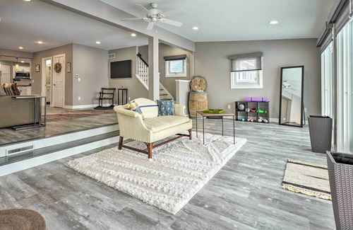 Portage House | Lakeside Retreat w/ Office & Stunning Views!