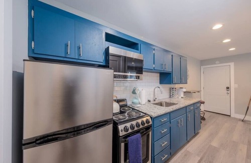 Bridgman Condo | Lakeside Serenity: One-Bedroom Villa