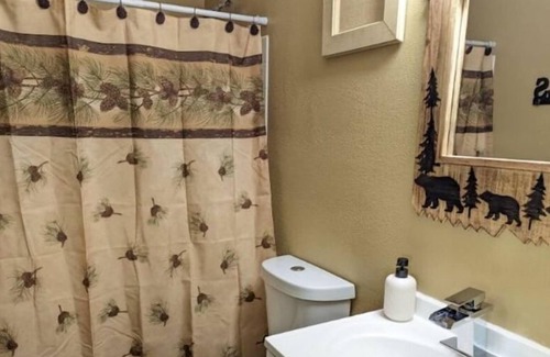 Hill City Apartment | Lakeside Studio with Fireplace & Beautiful View!