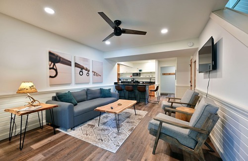 Webb Lake Condo | Lakeside Swimming Bear Condo: Beach, Sauna, Club Room, Private Balcony