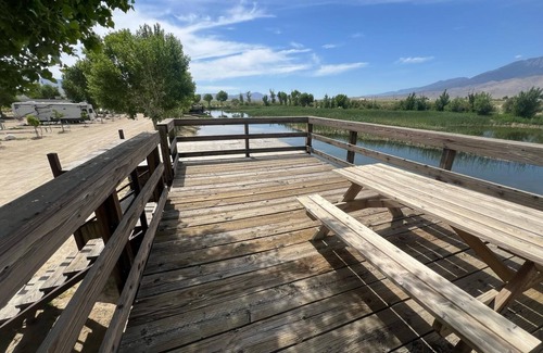 Olancha RV Rental | Lakeside Tent Camping Site #2 near Death Valley