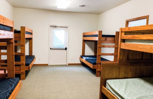 Pershing Cabin | Lakeview Cabin A, Geneva Center Woodland Campsites in Rochester Indiana