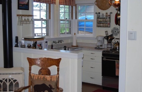 Tahoe Vista Cottage | Lakeview cottage-steps to beach -shared Lakefront deck! Dog ok