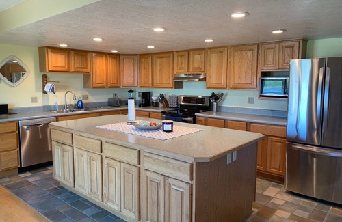 Chippewa County House | Lakeview Retreat - Detour - with Private Dock/Fire Pit
