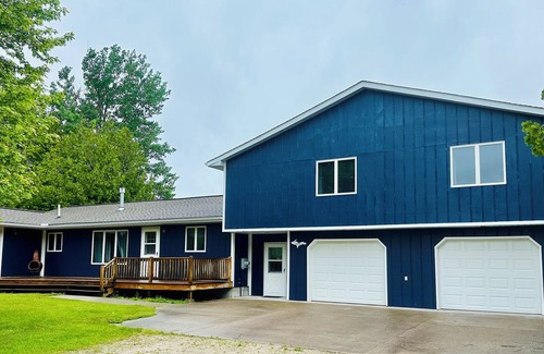 Chippewa County House | Lakeview Retreat - Detour - with Private Dock/Fire Pit